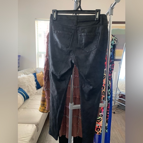 Microsuede jeggings, size small - Picture 3 of 3